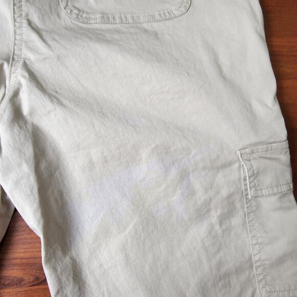 J.JILL CARPENTER CROP PANTS MULTIPOCKETS BEIGE SIZE 8 - Picture 7 of 11